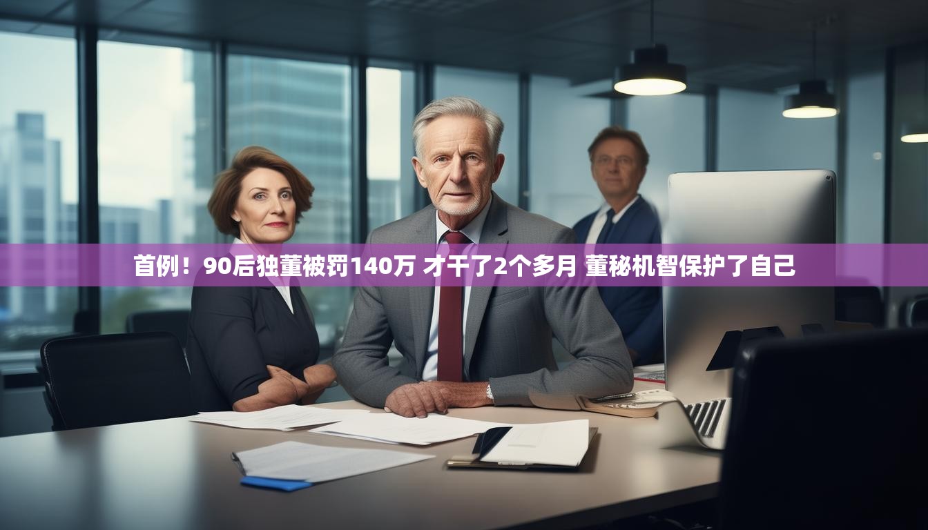 首例！90后独董被罚140万 才干了2个多月 董秘机智保护了自己