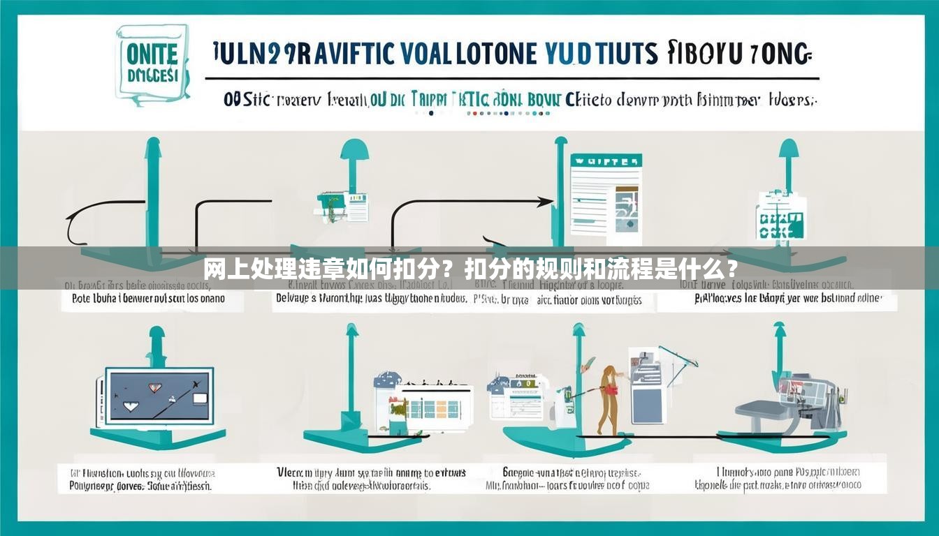 网上处理违章如何扣分？扣分的规则和流程是什么？