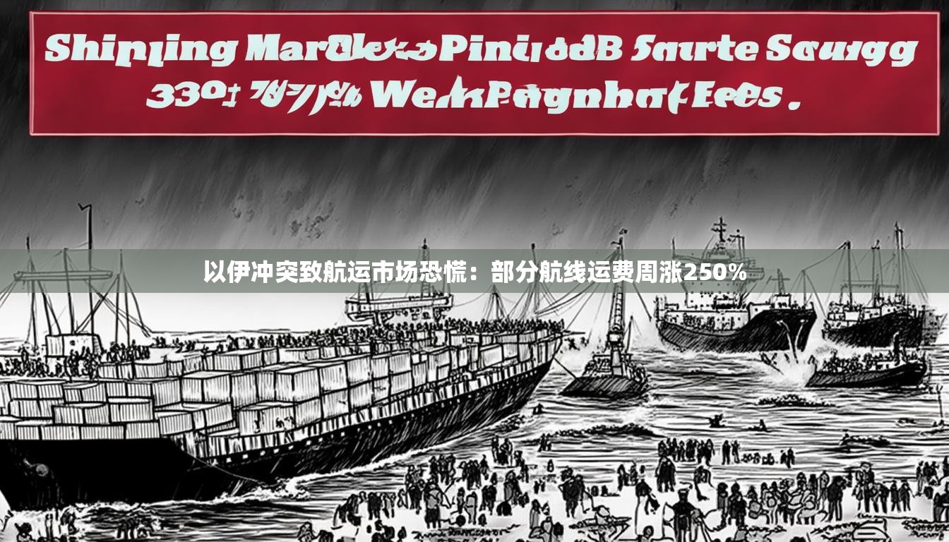 以伊冲突致航运市场恐慌：部分航线运费周涨250%