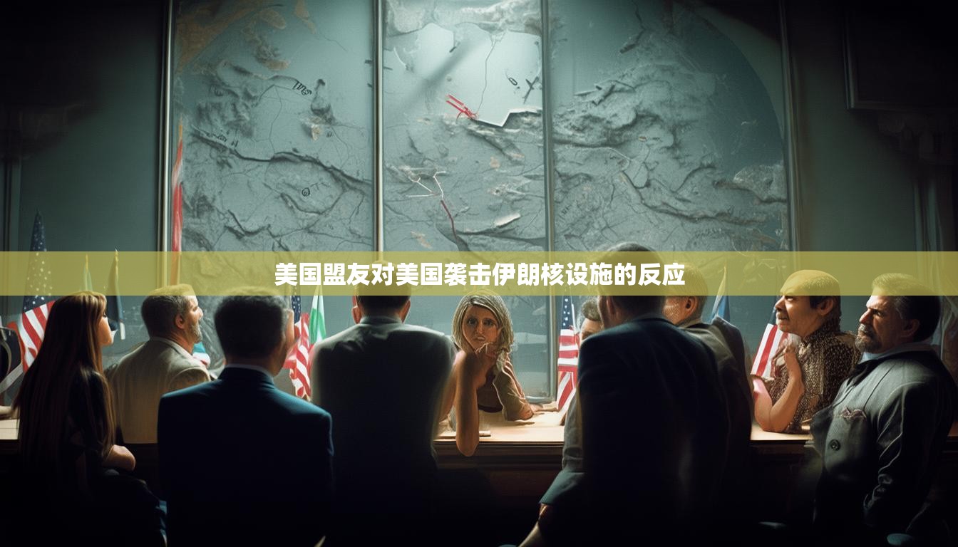 美国盟友对美国袭击伊朗核设施的反应
