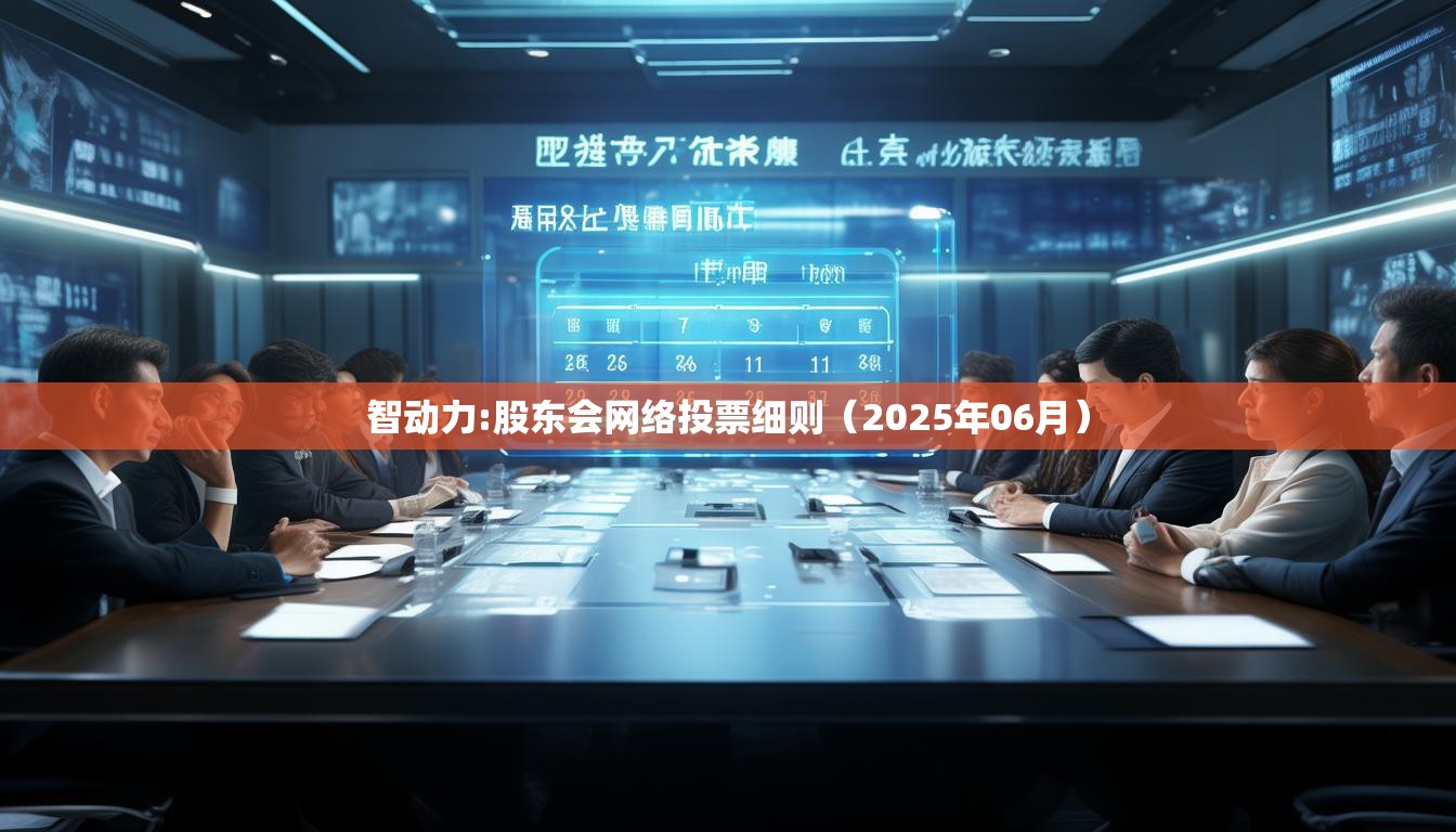 智动力:股东会网络投票细则（2025年06月）
