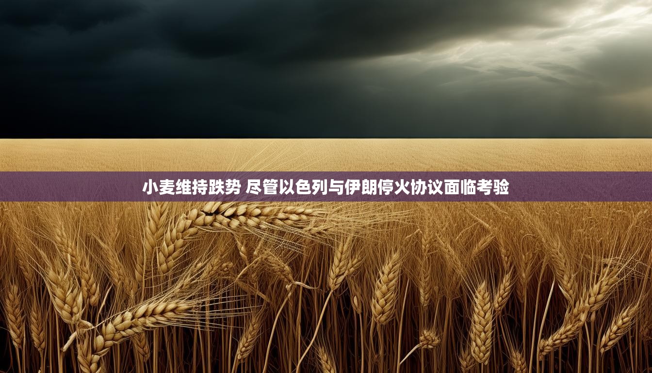 小麦维持跌势 尽管以色列与伊朗停火协议面临考验