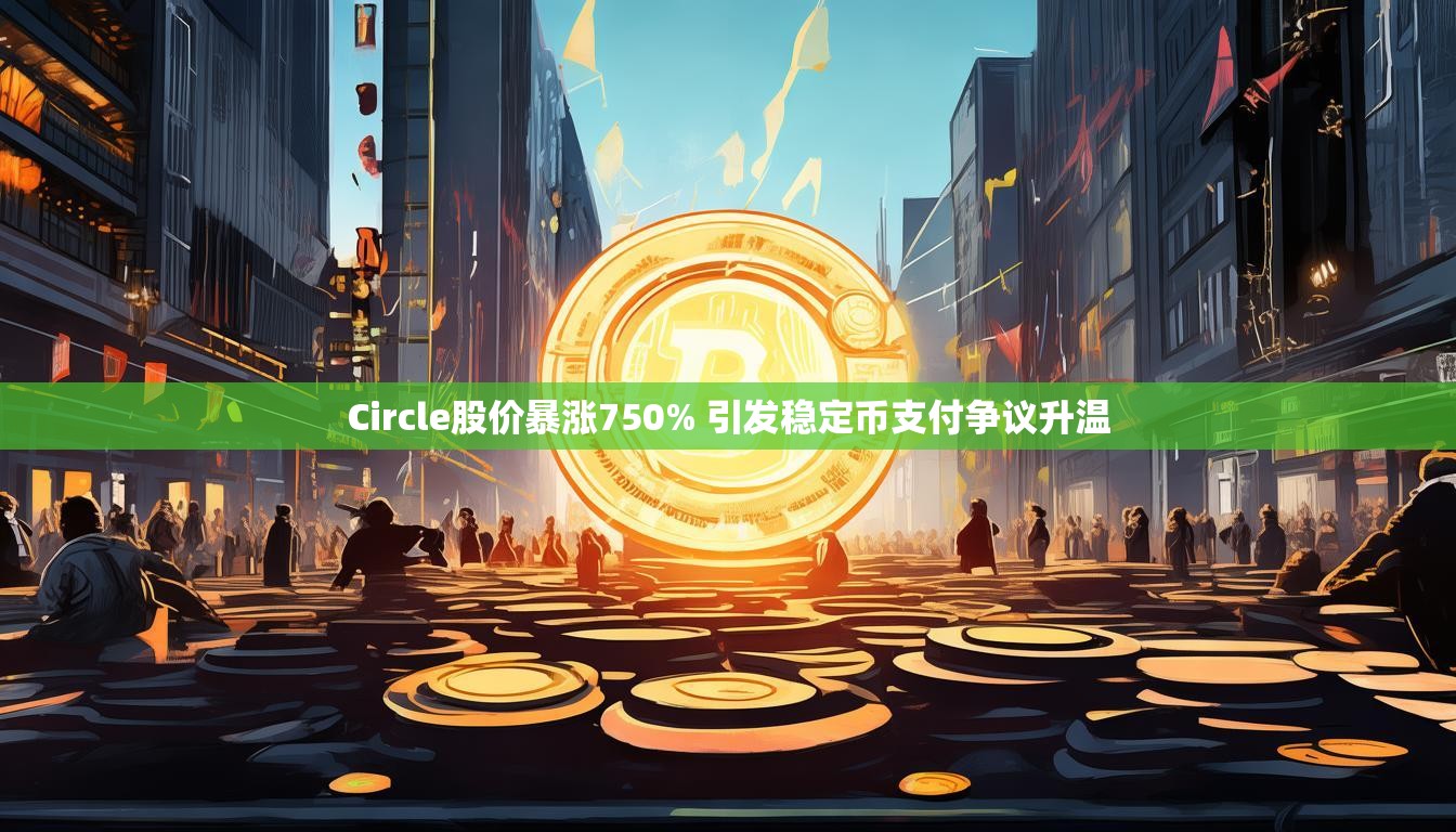 Circle股价暴涨750% 引发稳定币支付争议升温