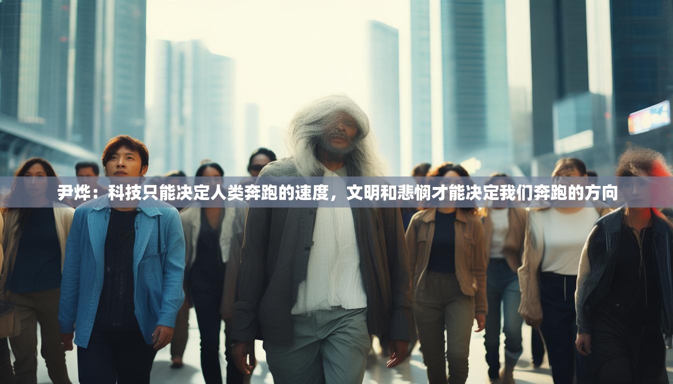 尹烨：科技只能决定人类奔跑的速度，文明和悲悯才能决定我们奔跑的方向
