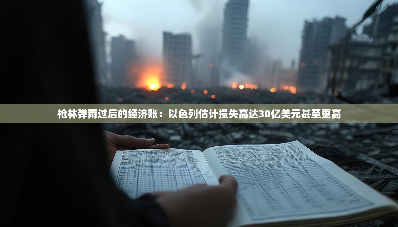 枪林弹雨过后的经济账：以色列估计损失高达30亿美元甚至更高