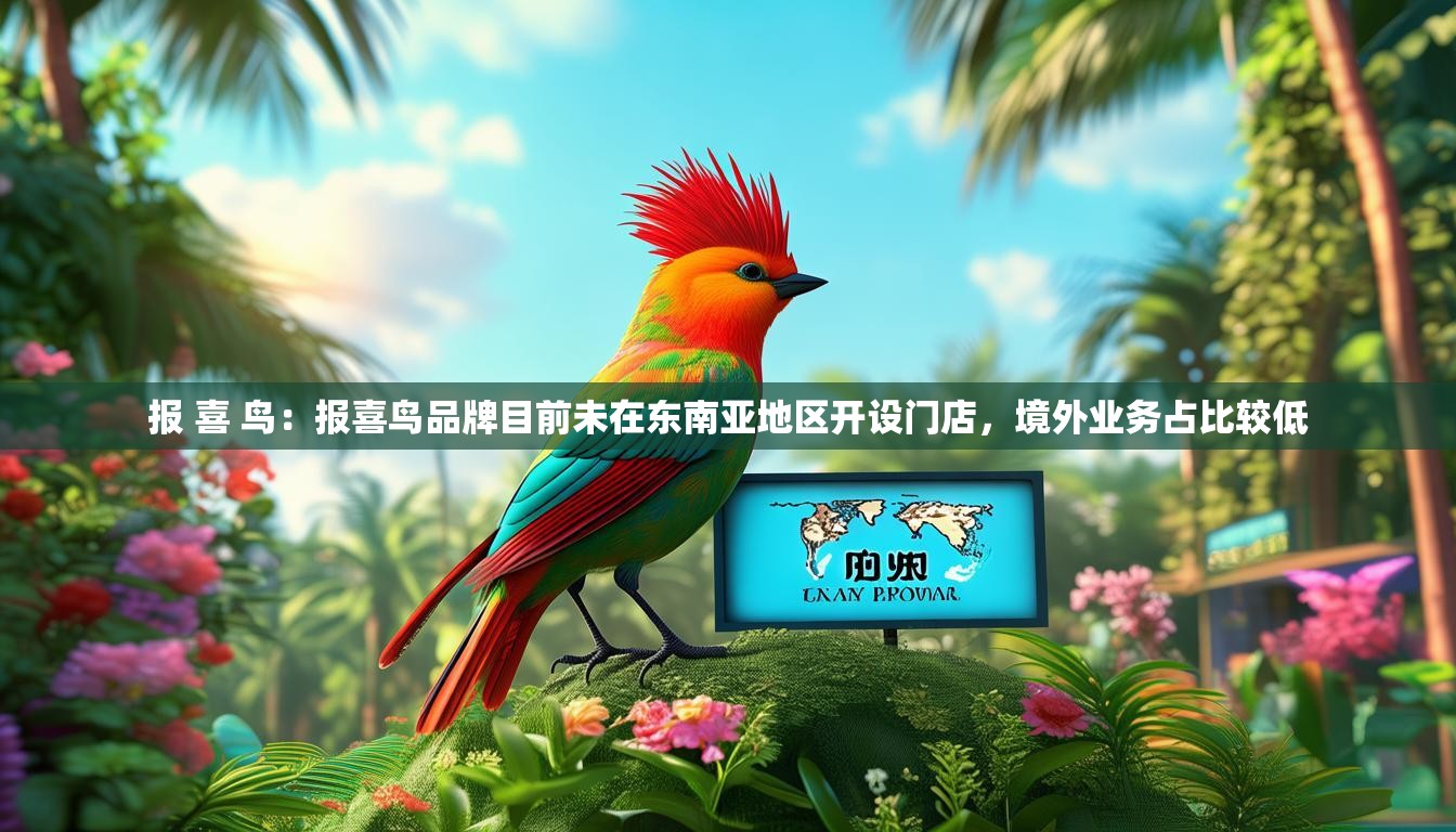 报 喜 鸟：报喜鸟品牌目前未在东南亚地区开设门店，境外业务占比较低