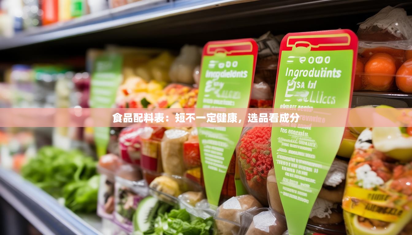 食品配料表：短不一定健康，选品看成分
