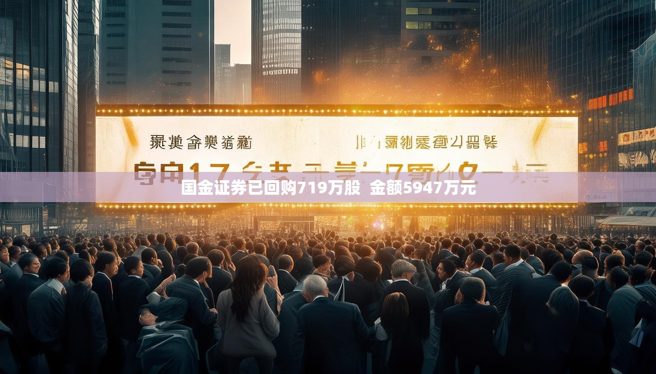 国金证券已回购719万股  金额5947万元