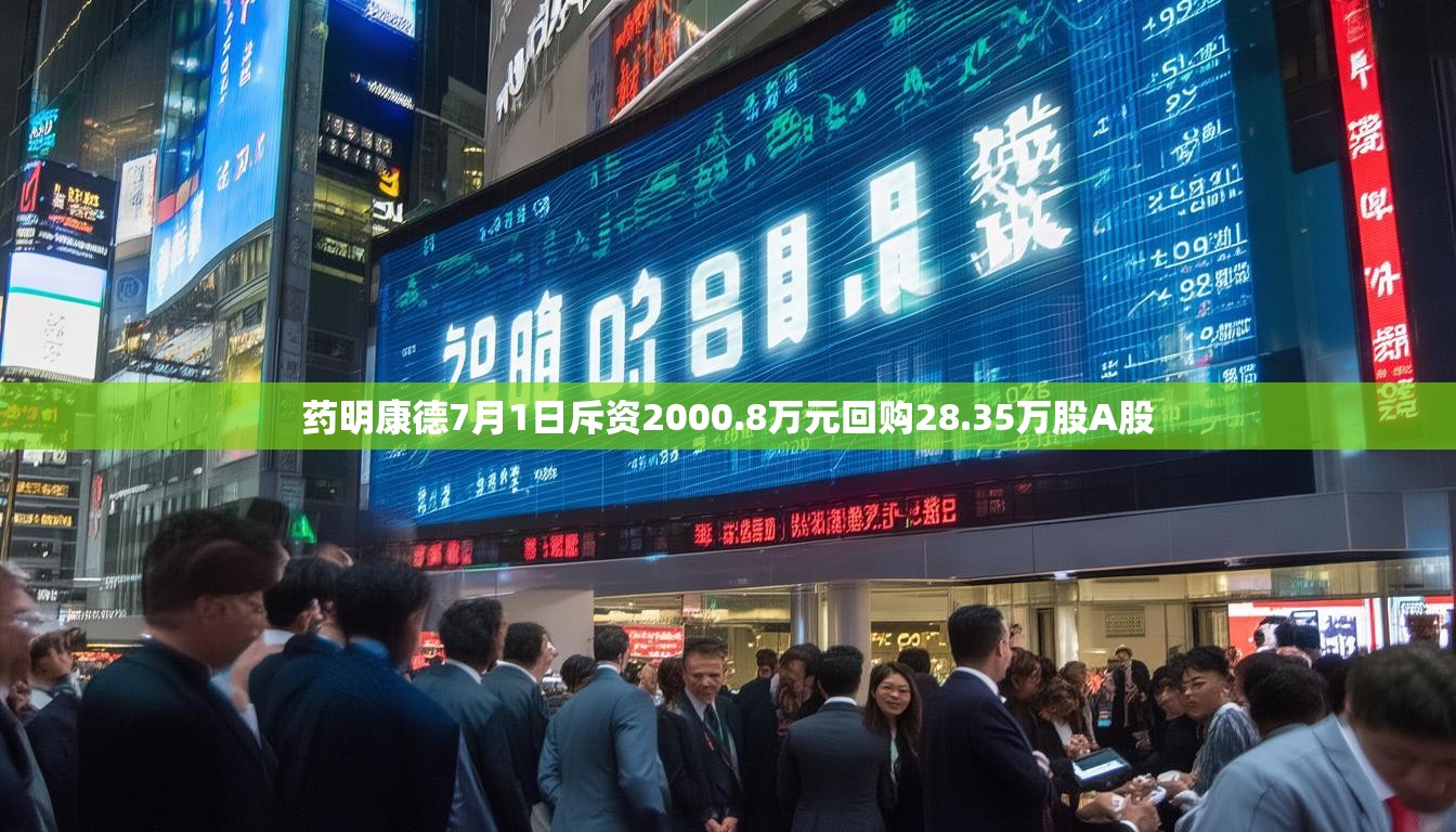 药明康德7月1日斥资2000.8万元回购28.35万股A股