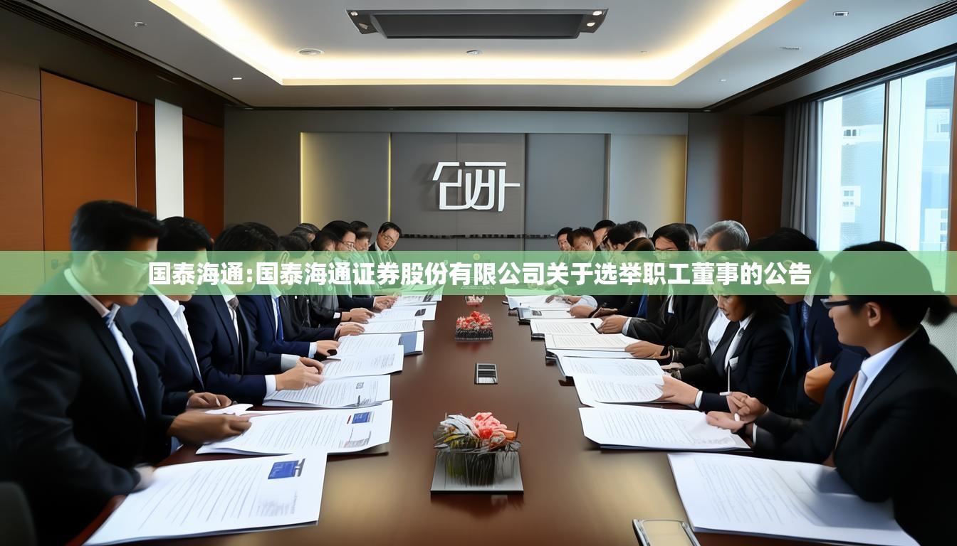 国泰海通:国泰海通证券股份有限公司关于选举职工董事的公告