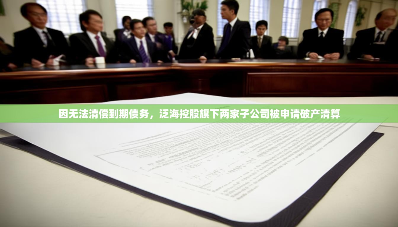 因无法清偿到期债务，泛海控股旗下两家子公司被申请破产清算