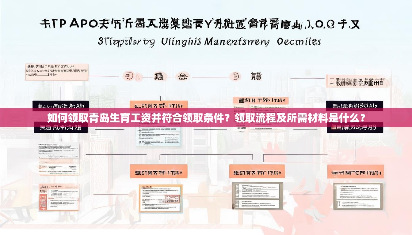如何领取青岛生育工资并符合领取条件？领取流程及所需材料是什么？