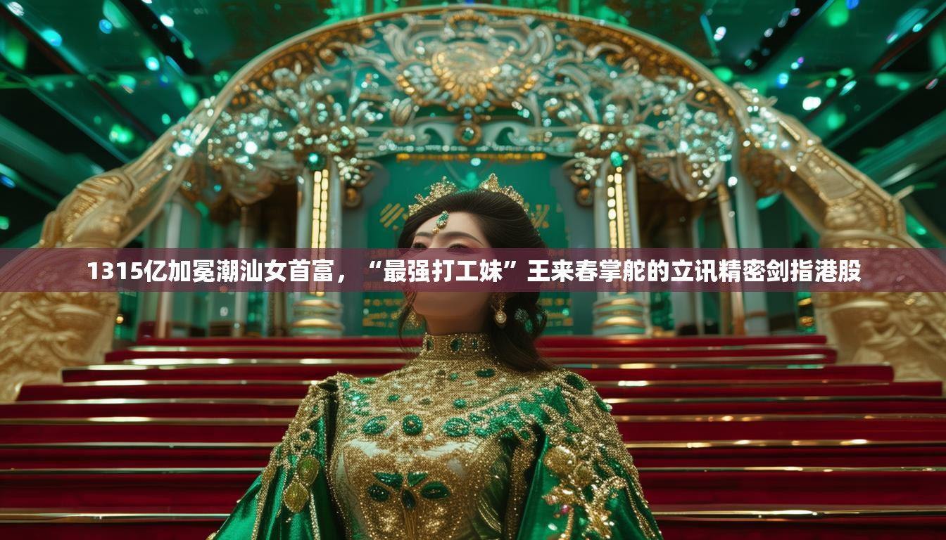 1315亿加冕潮汕女首富，“最强打工妹”王来春掌舵的立讯精密剑指港股