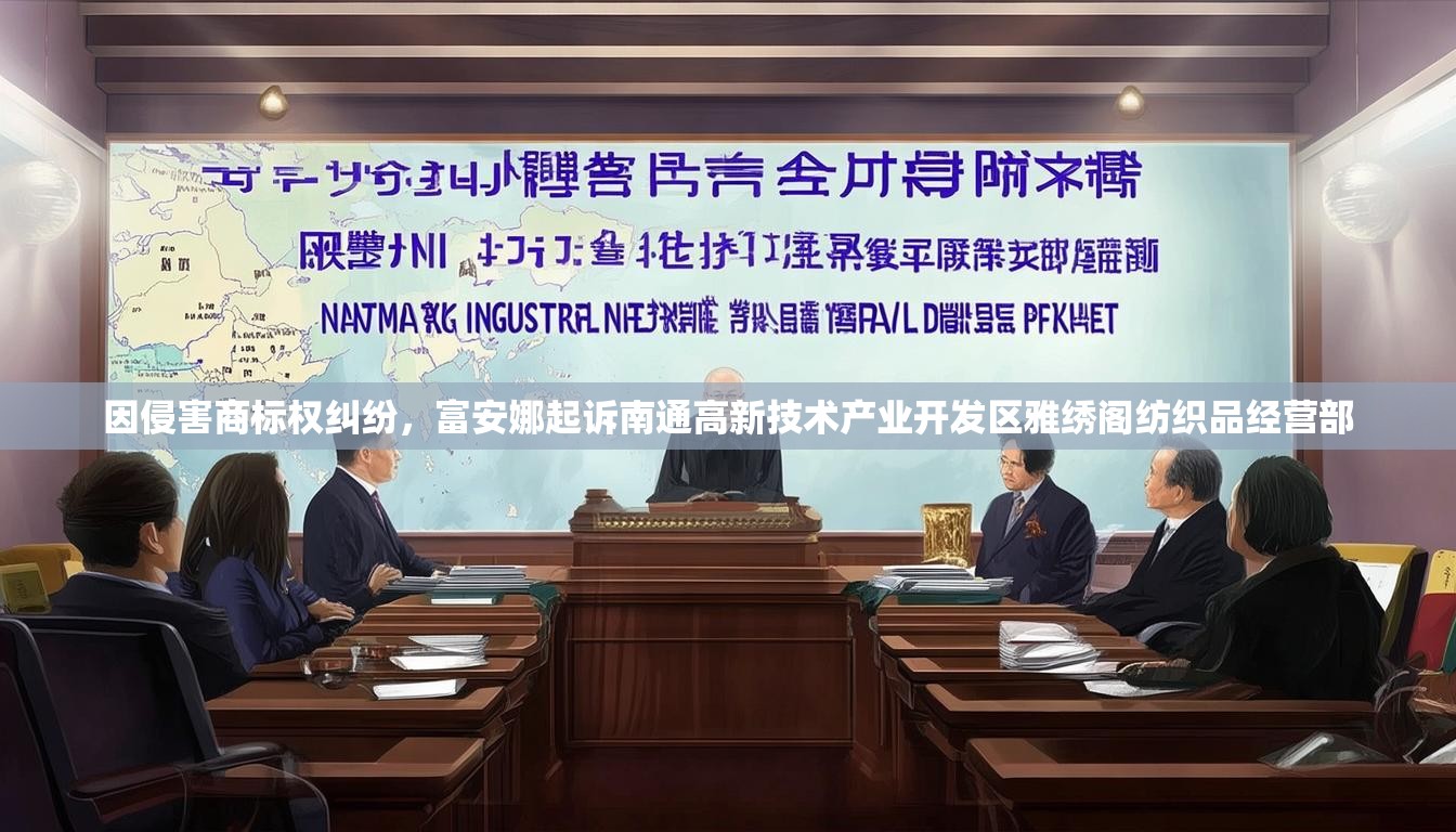 因侵害商标权纠纷，富安娜起诉南通高新技术产业开发区雅绣阁纺织品经营部