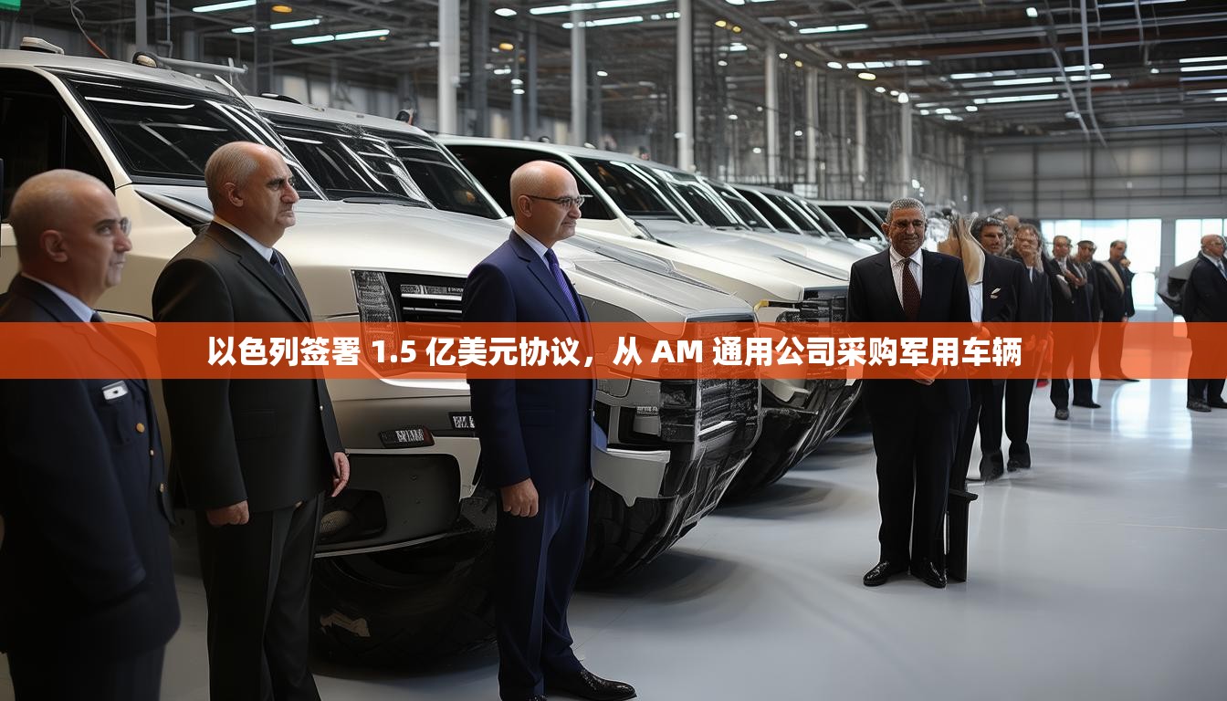 以色列签署 1.5 亿美元协议，从 AM 通用公司采购军用车辆